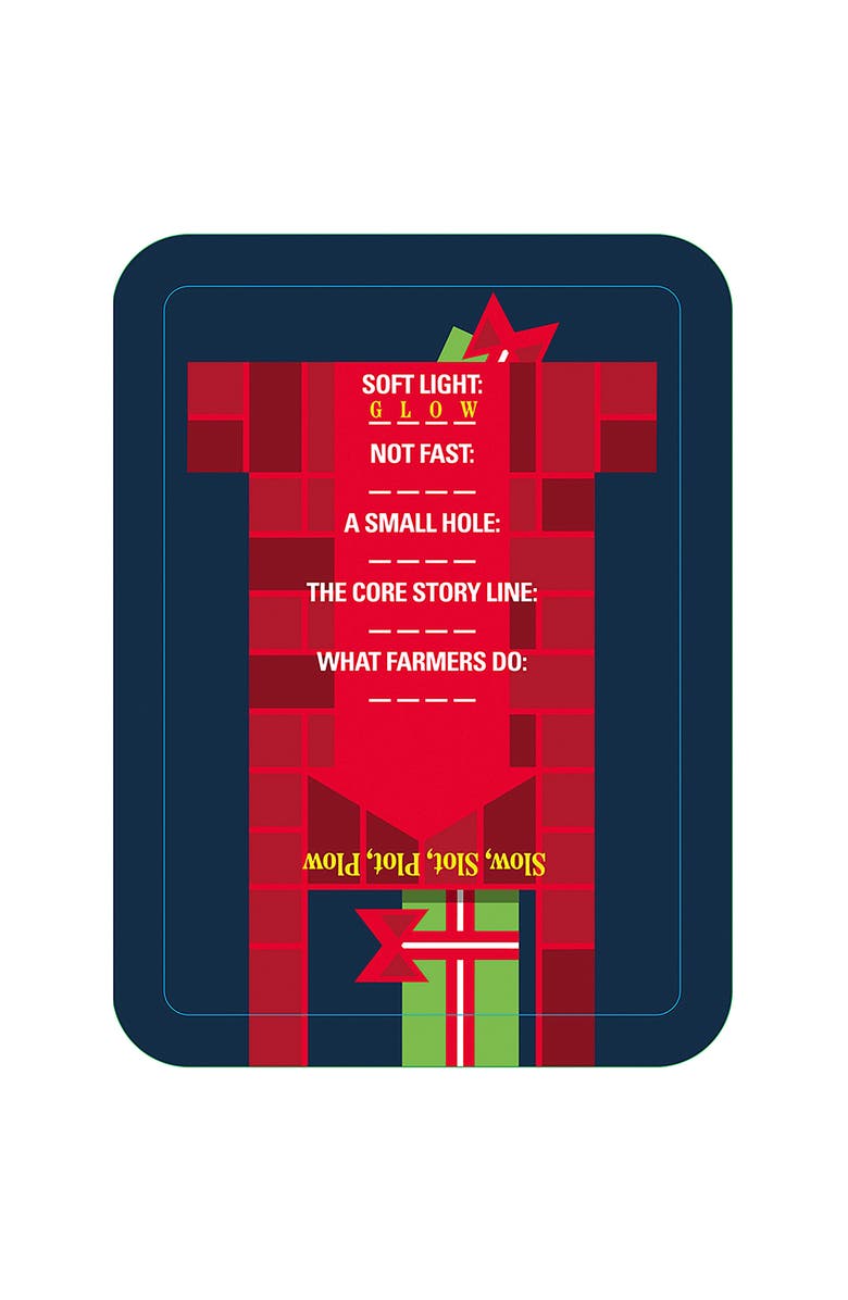 Holly Jolly Down The Chimney A Holiday Themed Word Puzzle Game, 50 Word Ladder Challenges, Alternate, color, Multicolored