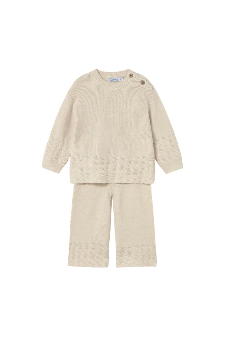 Knit Set, Main, color, Beige