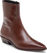 Reformation Dominique Ankle Boot Leather