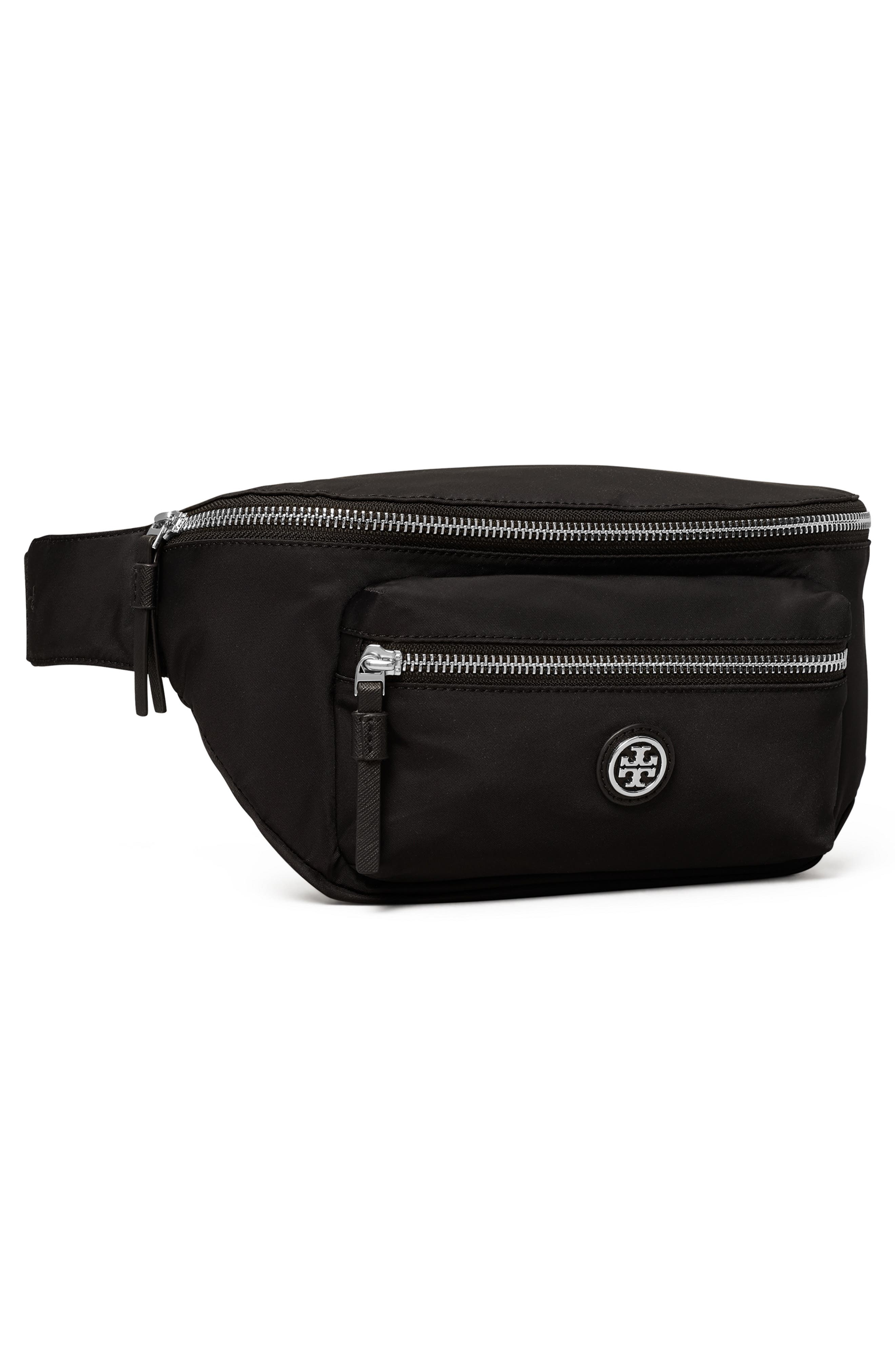 Tory Burch Virginia Recycled Nylon Belt Bag, Alternate, color, 