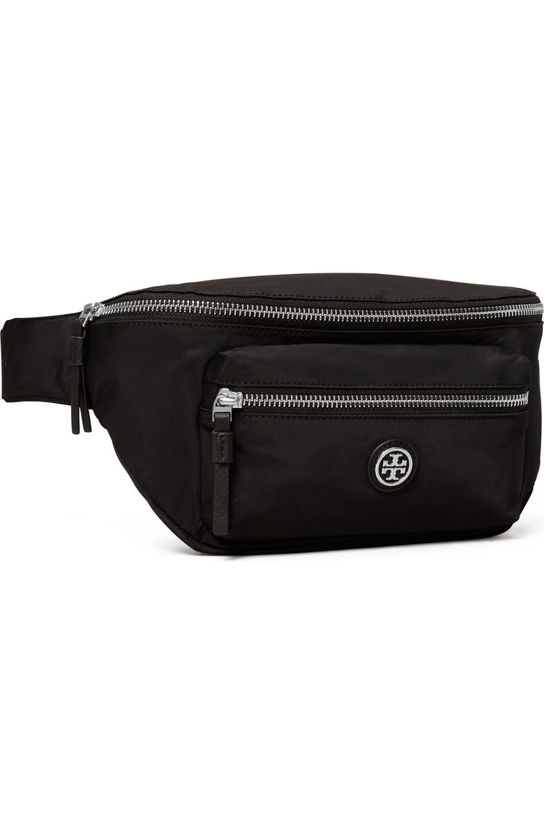 Tory Burch Virginia Recycled Nylon Belt Bag, Alternate, color,
