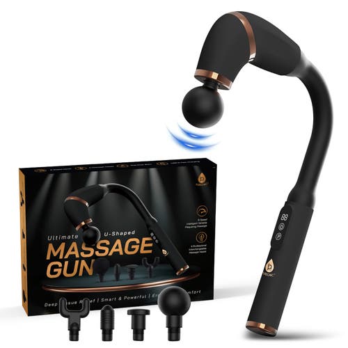 Pursonic Ultimate U-shaped Massage Gun In Black