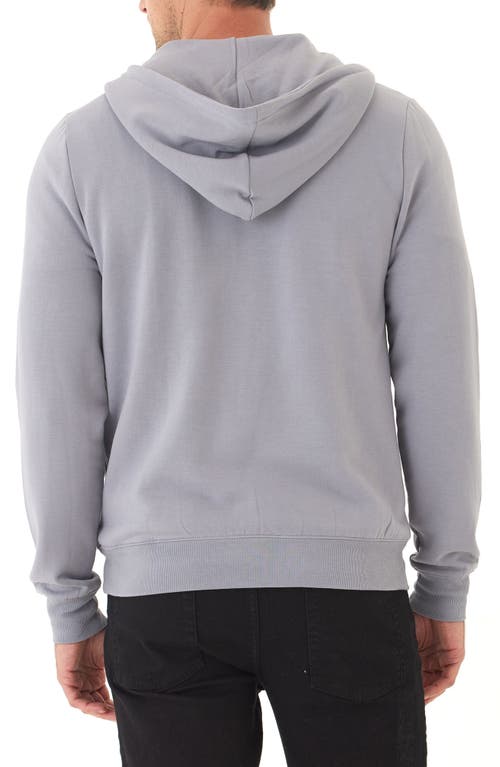 Threads 4 Thought Colton Feather Fleece Half Zip Hoodie In Gray