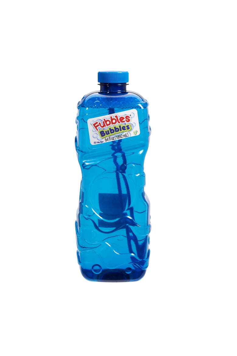 Fubbles 64 Fluid Ounce Bubble Solution, Main, color, Multicolored
