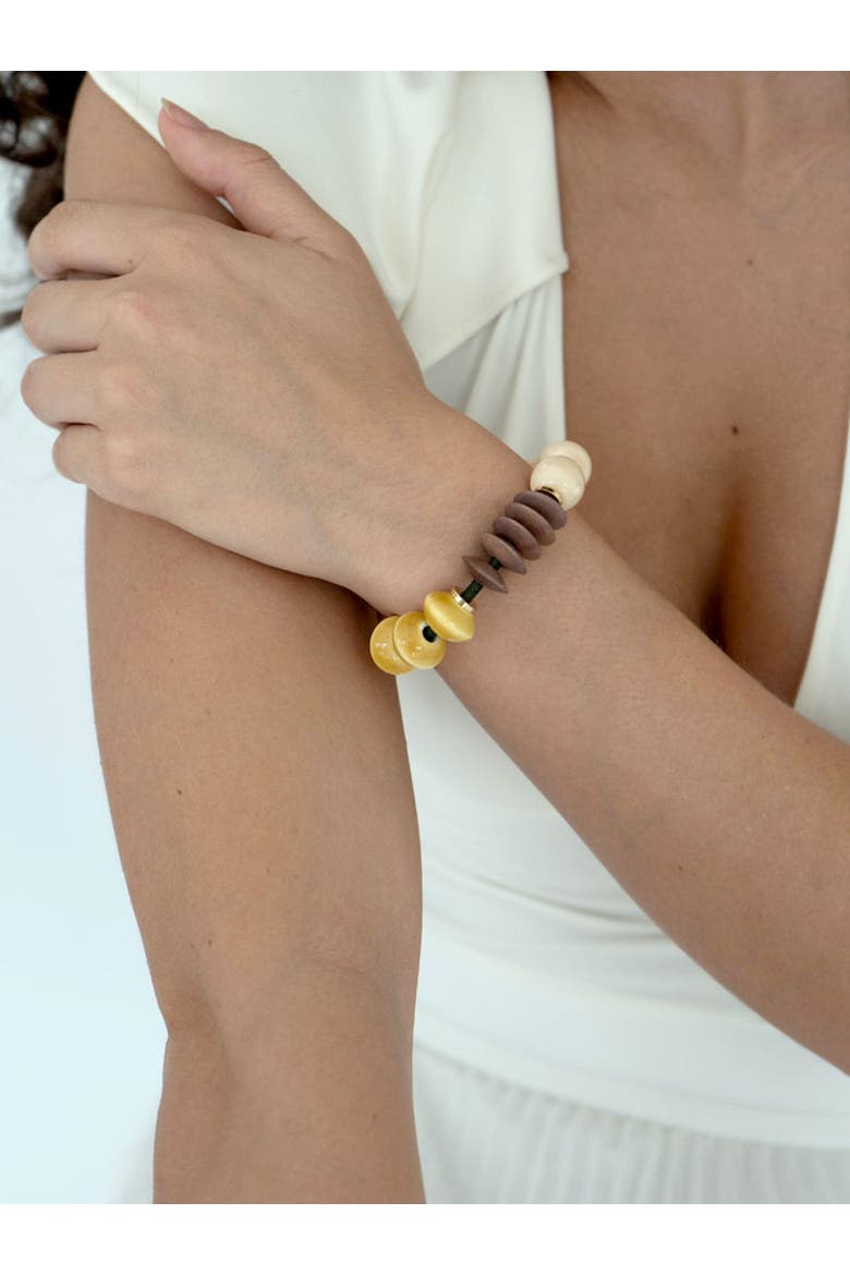 Rio Capsule Bracelet Hair Tie, Main, color, Multi