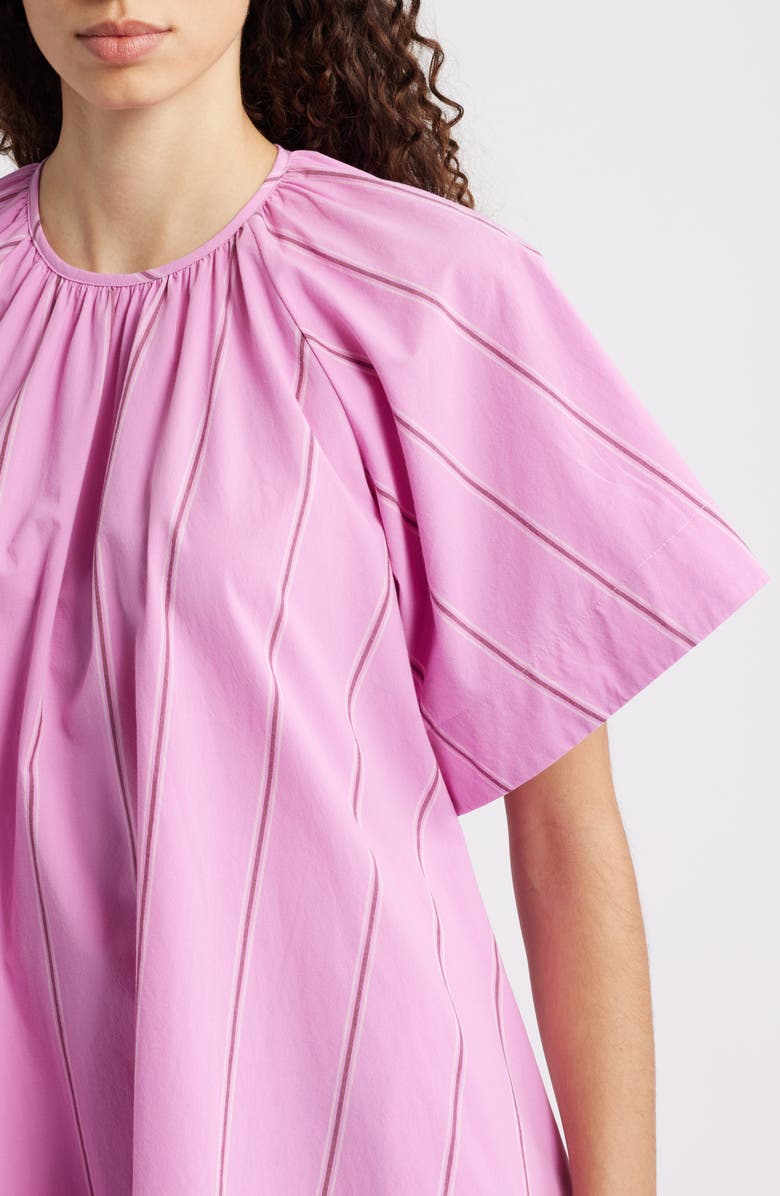 FRNCH Doris Cotton A-Line Dress, Alternate, color, Violine