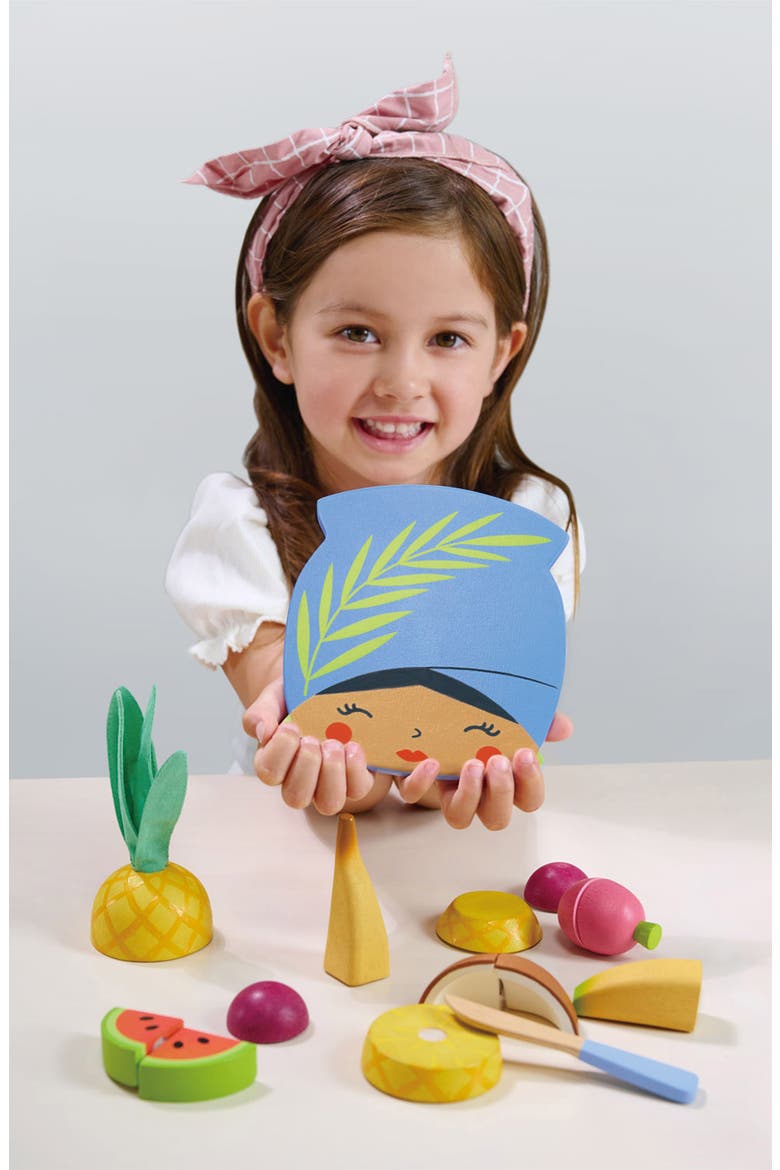 Tropical Fruit Cutting Board Playset, Alternate, color, MULTI