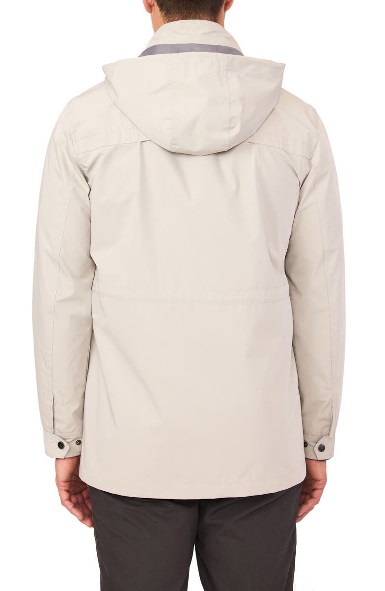 Rainforest Water Resistant Hooded Raincoat, Alternate, color, 