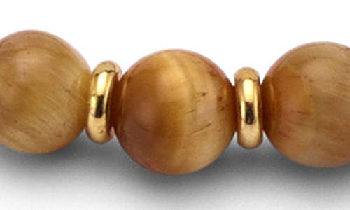 Lelet Ny Lena Tiger's Eye Necklace In Brown