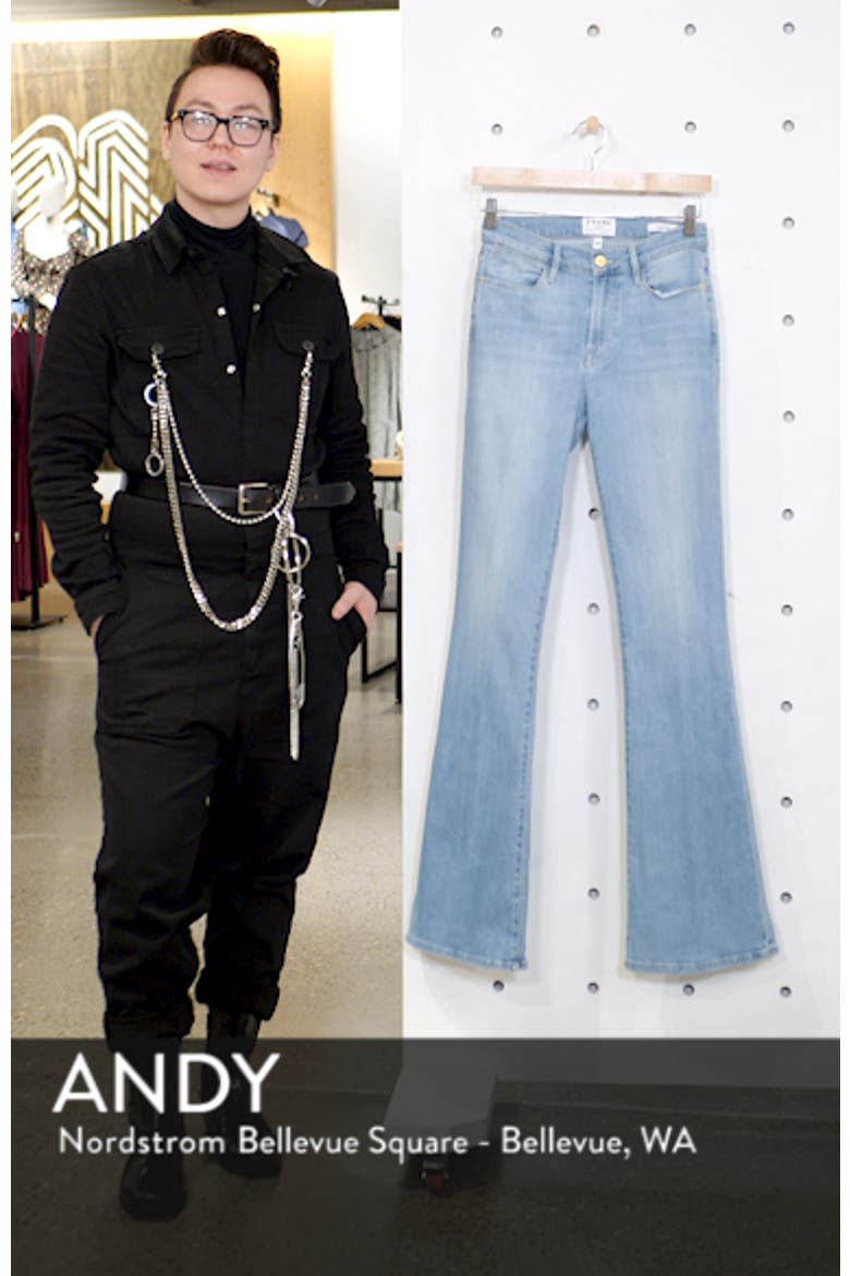 Le High Flare Jeans video