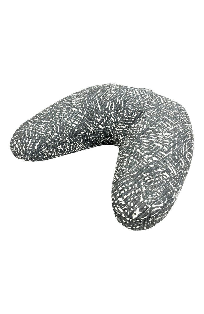 Hugger Mugger V-Shaped Meditation Cushion, Main, color, Misty Palms
