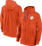 Nike Men's Nike Orange Clemson Tigers 2024 Sideline Full-Zip Hoodie