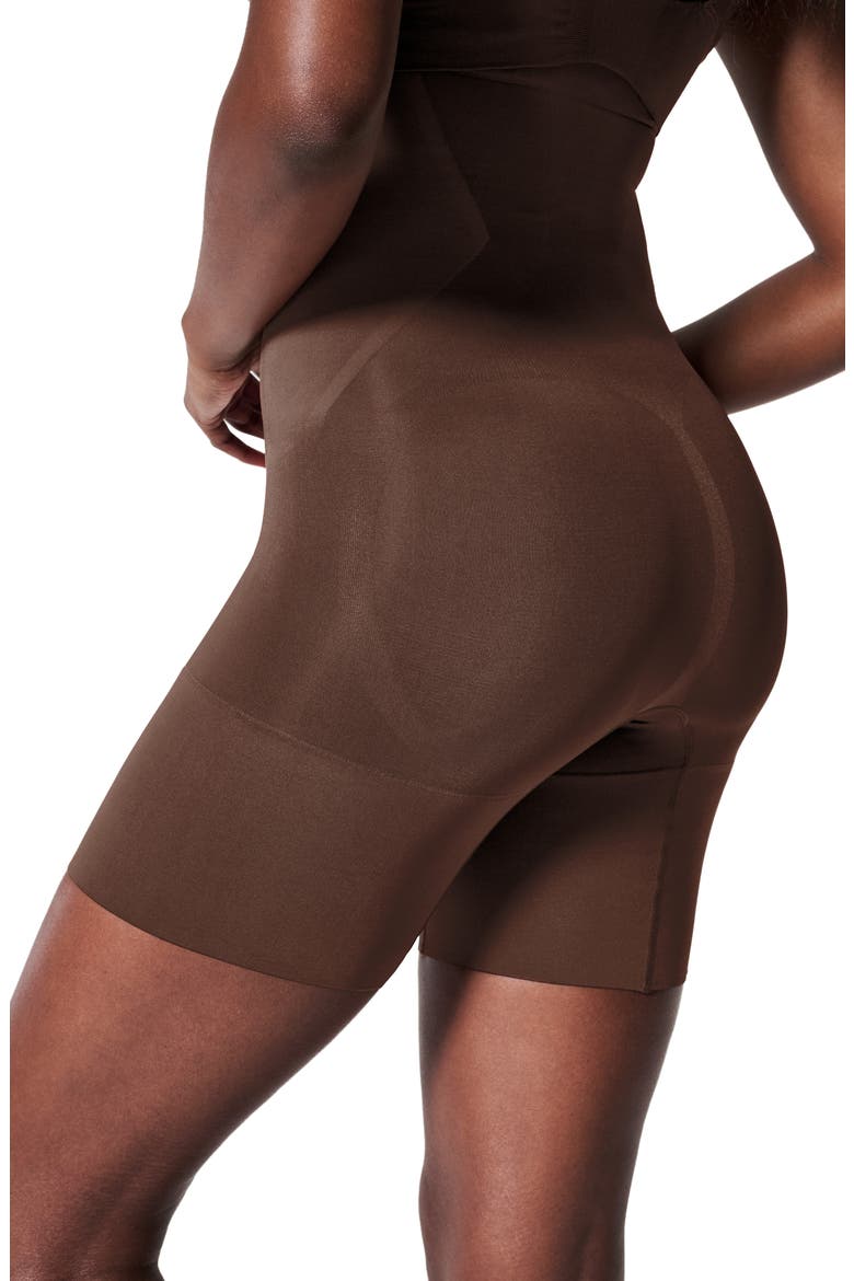 SPANXsculpt™ OnCore High Waist MidThigh Shorts, Alternate, color, CHESTNUT BROWN