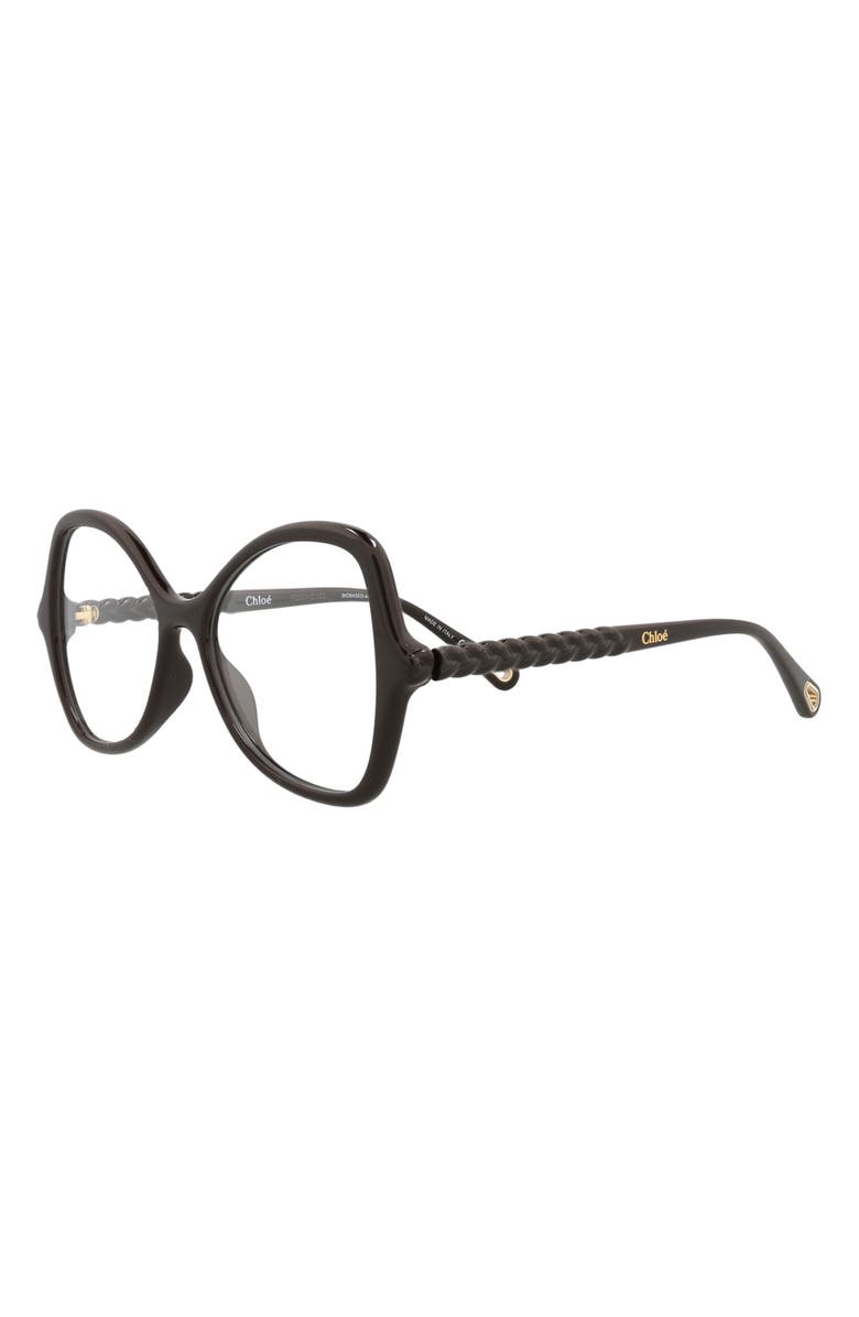 Chloé 52mm Core Oversize Optical Frames, Alternate, color,