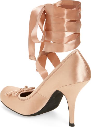 Nympha Ankle Wrap Pump