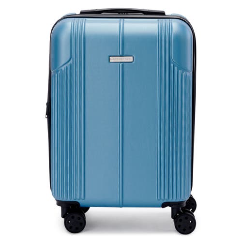 Marc New York Horizon 21" Upright Carry On Suitcase in Stone Blue  product
