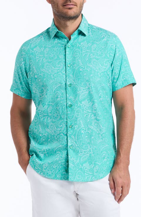 Hudson Short Sleeve Button-Up Shirt