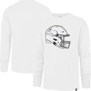 '47 Men's '47 White Minnesota Vikings Imprint Long Sleeve T-Shirt