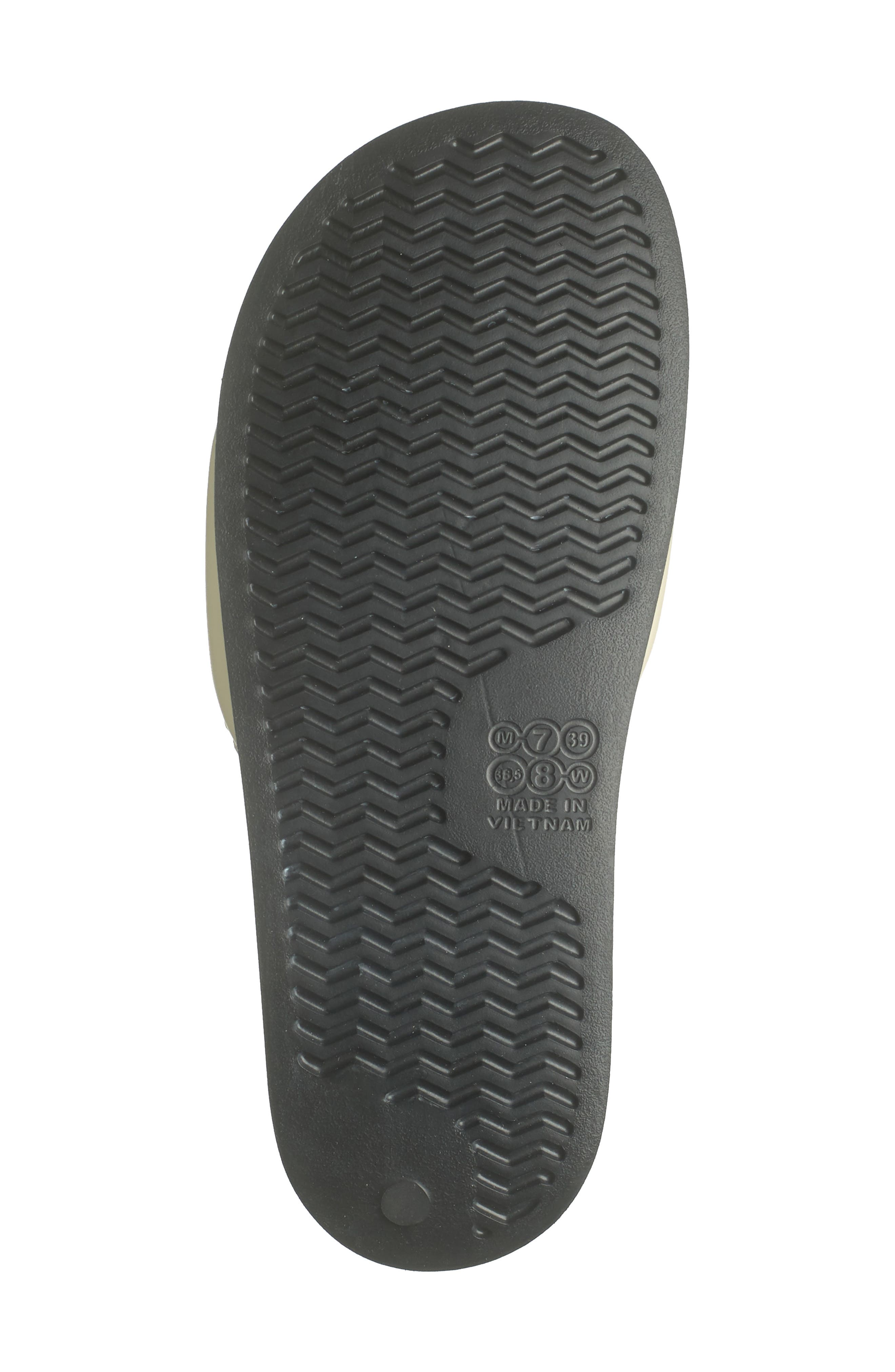 Slide Sandal, Alternate, color, BLACK/ CLASSIC WHITE/ RED