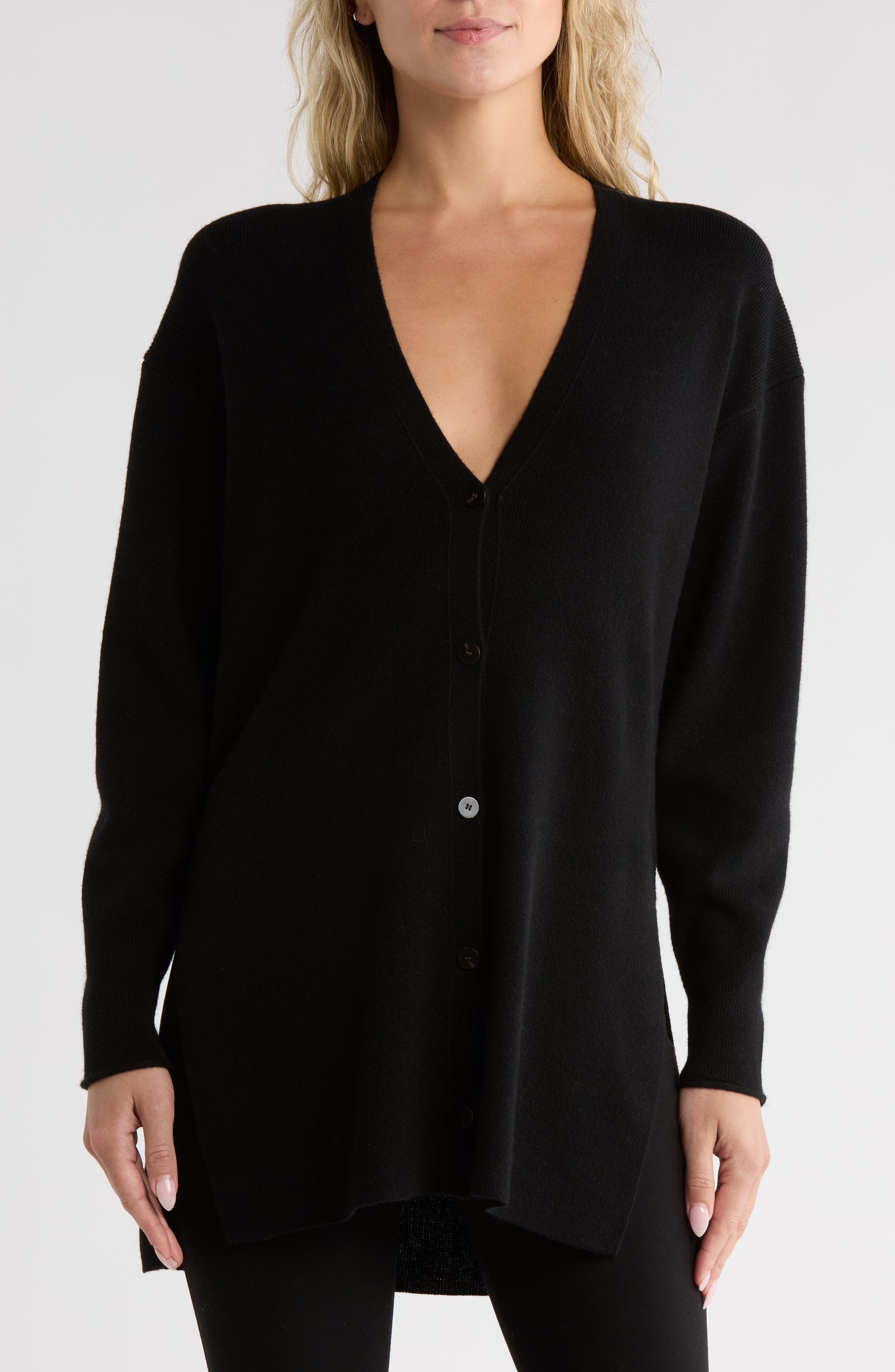 Theory Wool &amp; Cashmere Long Cardigan