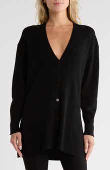 Theory Wool & Cashmere Long Cardigan
