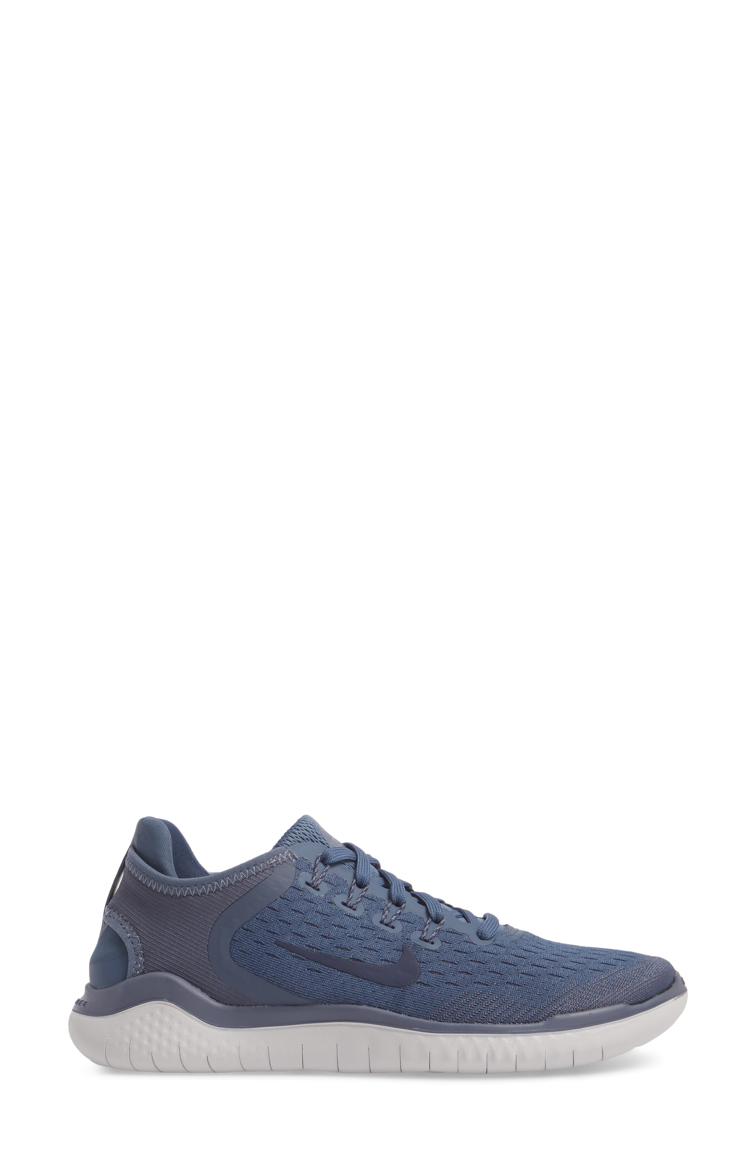 Free RN 2018 Running Shoe, Alternate, color, DIFFUSED BLUE/ NEUTRAL INDIGO