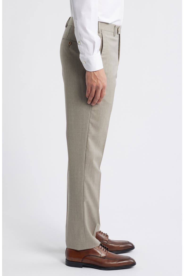 Parker Stretch Wool Trousers, Alternate, color, SAND