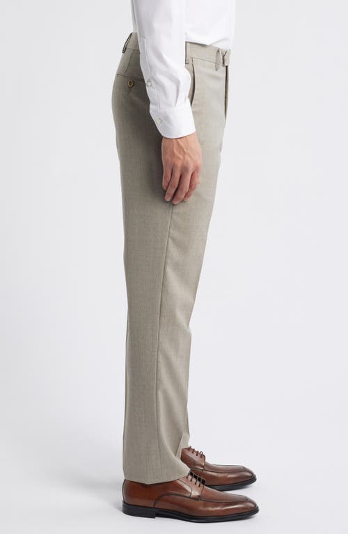 Zanella Parker Stretch Wool Trousers In Gray