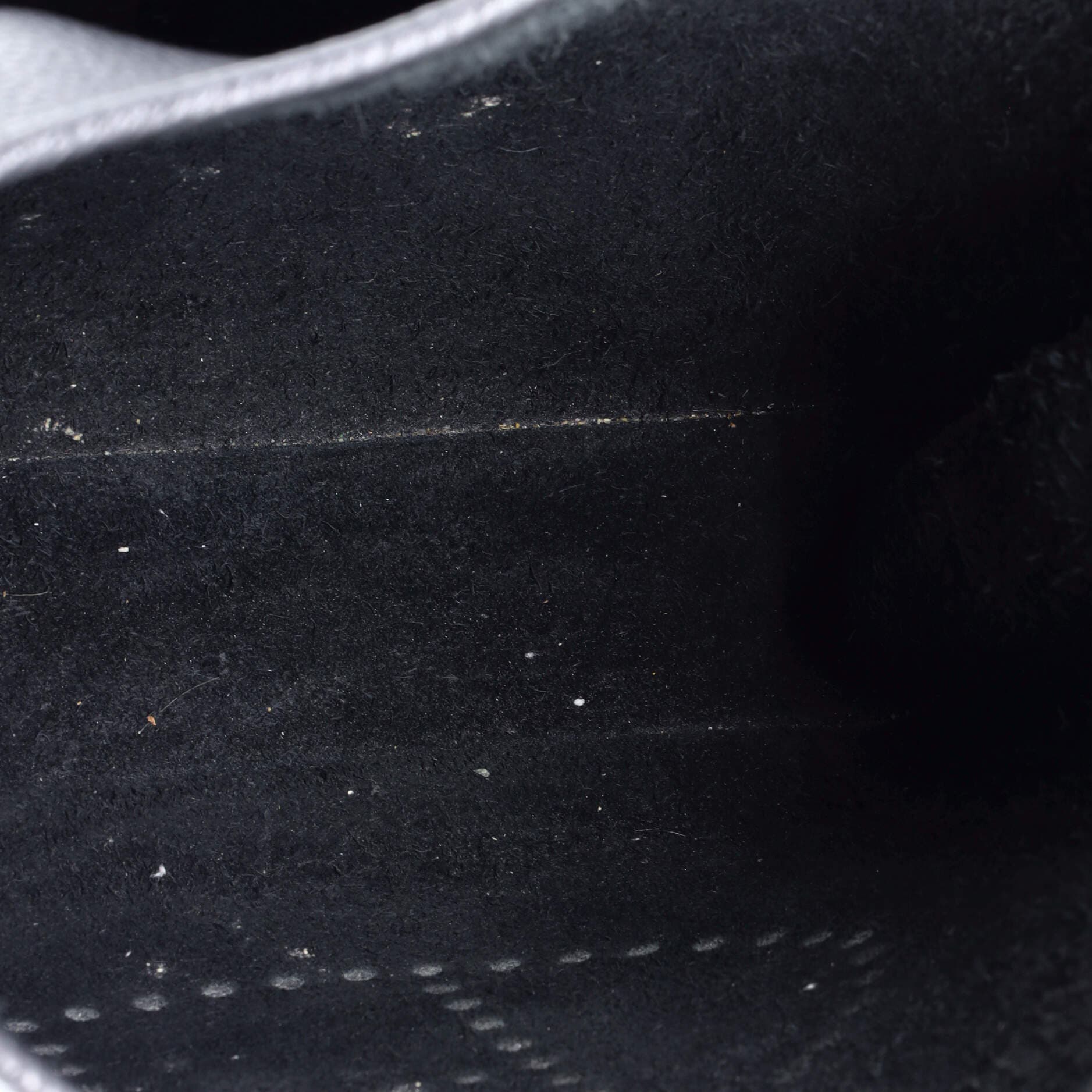 Pre-Owned Hermes Evelyne Bag Gen III Clemence PM, Alternate, color, Noir