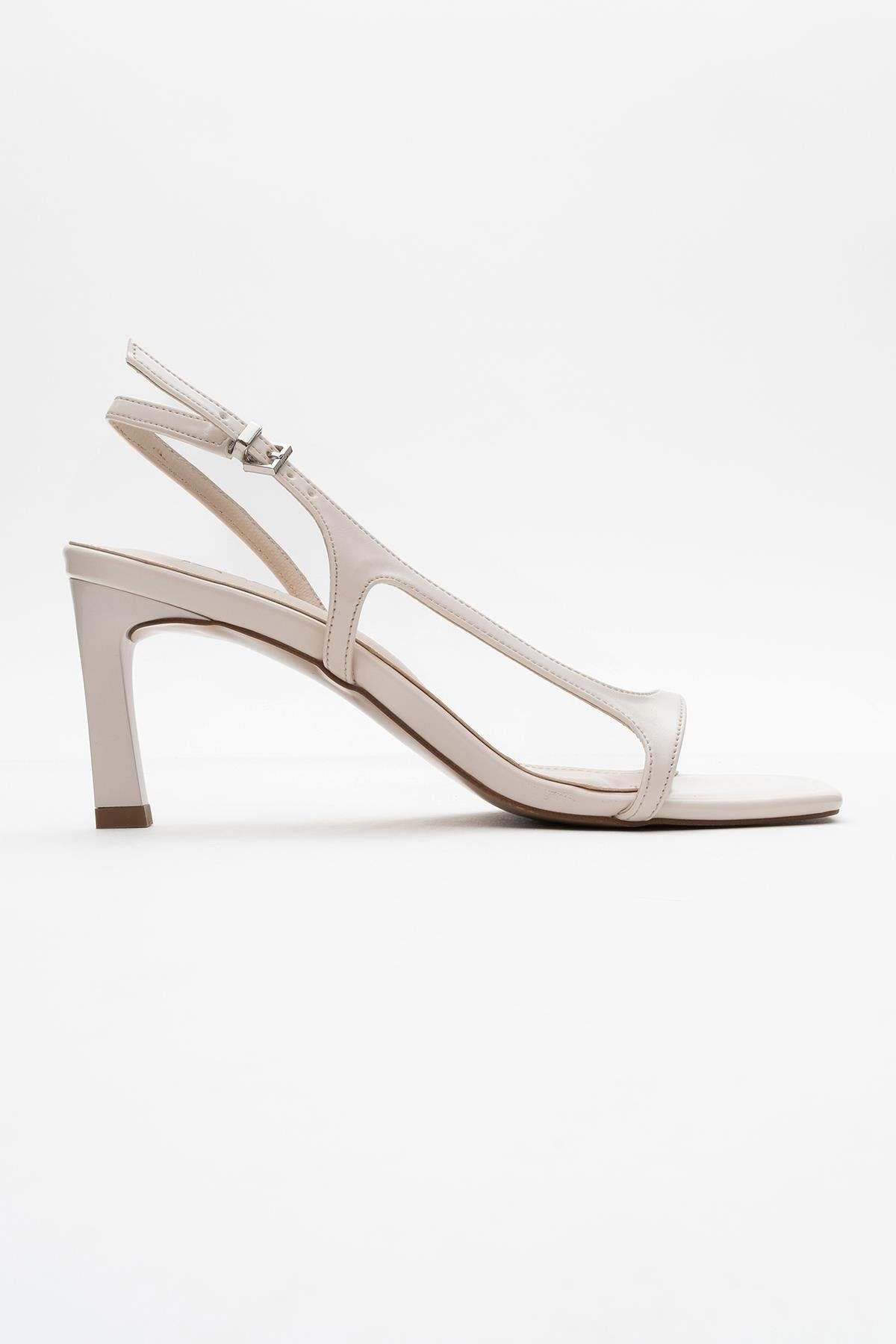 Prologue Shoes Melby Strappy Stiletto Sandal, Alternate, color, Off White