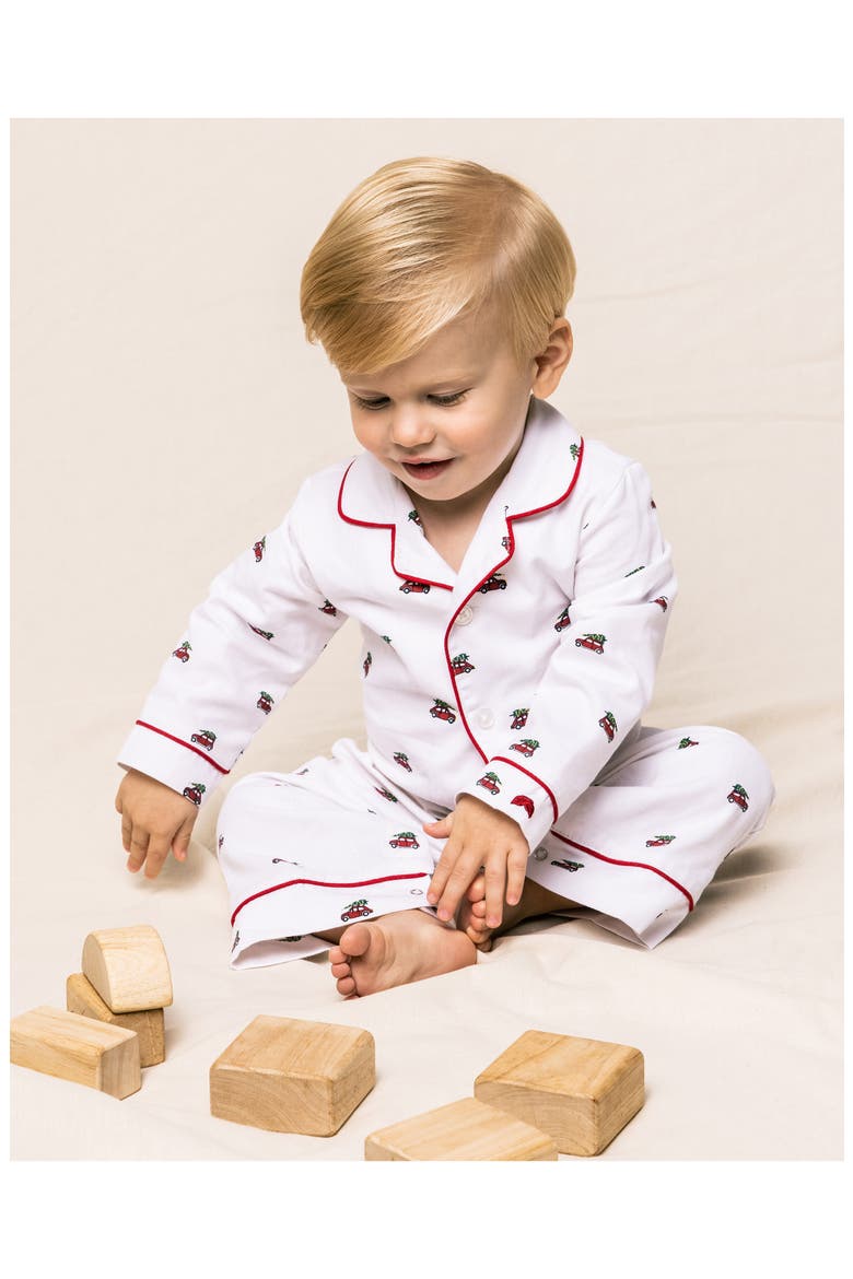 Holiday Journey Cotton Blend Romper, Alternate, color, WHITE