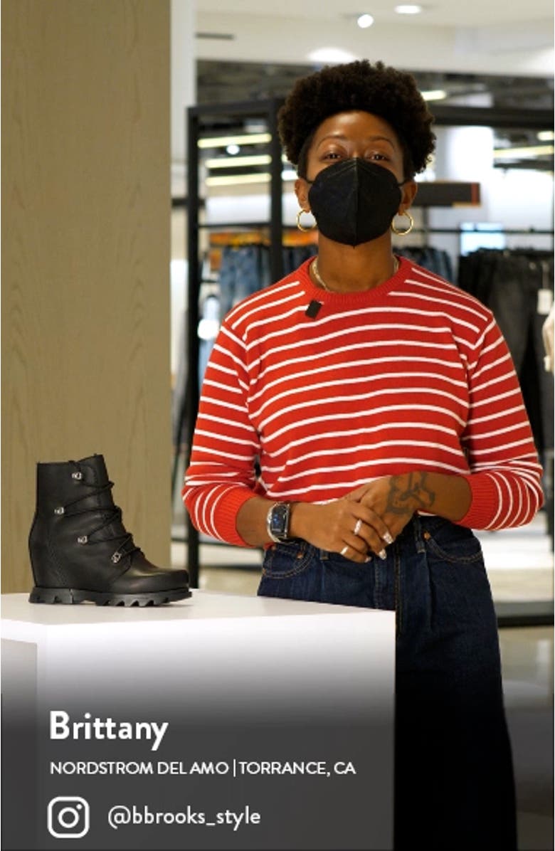 Joan of Arctic III Waterproof Wedge Lace-Up Boot, sales video thumbnail