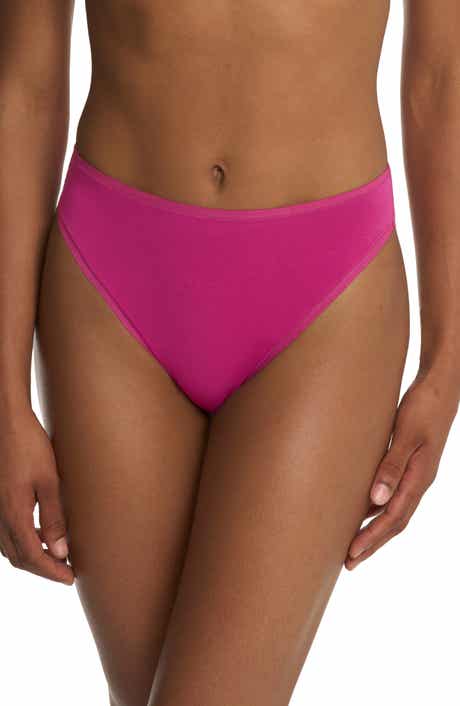 Natori Bliss Bare Cotton High Cut Briefs