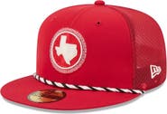 New Era Men's New Era Red Texas Rangers 2026 City Connect Batting Practice 59FIFTY Fitted Hat