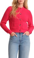 525 America Palmer Crewneck Cotton Cardigan