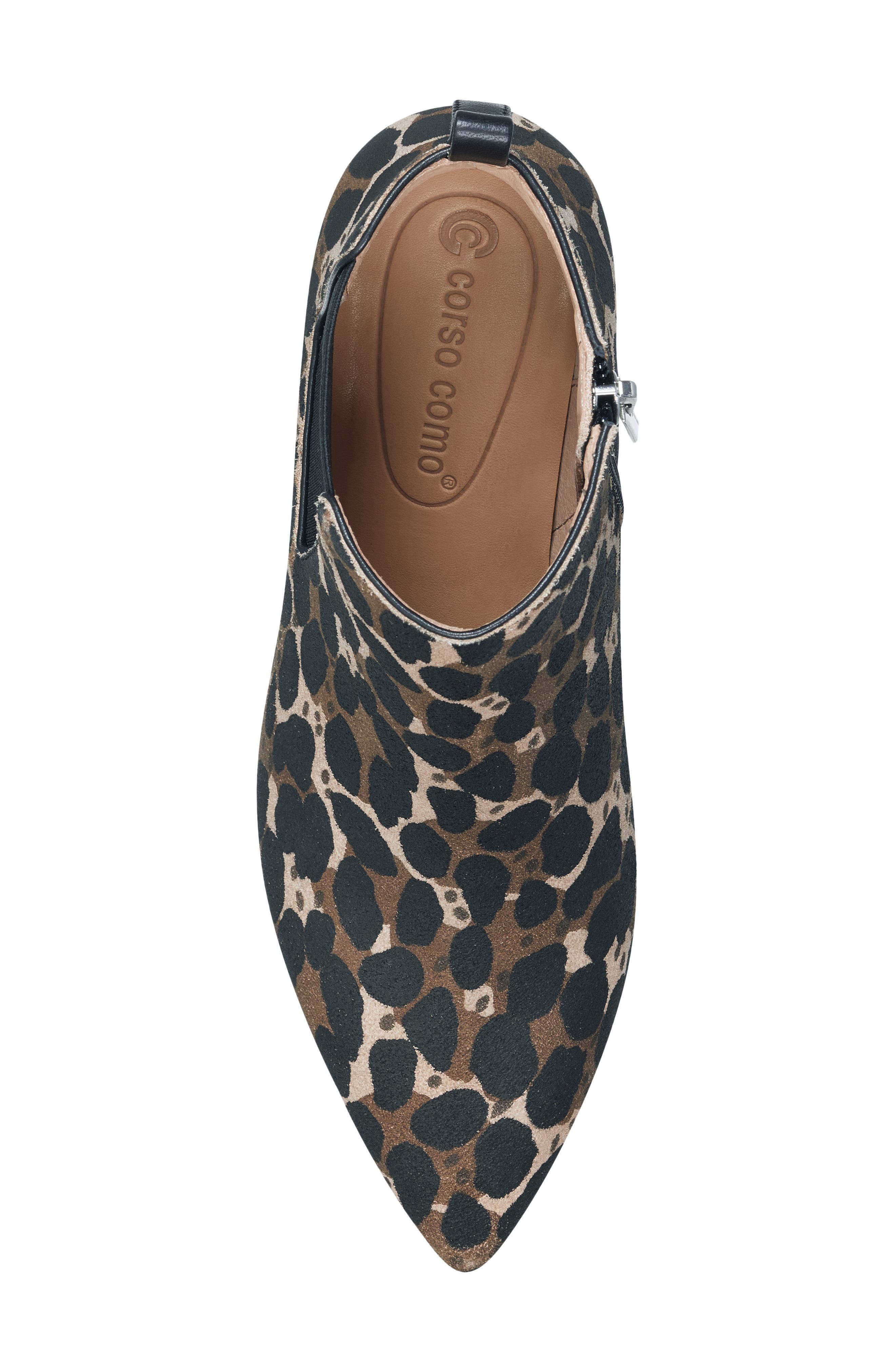 Darshina Bootie, Alternate, color, TAUPE/ BLACK SUEDE