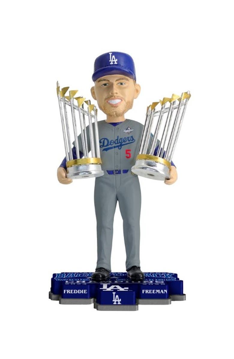 FOCO Freddie Freeman (LA Dodgers) 2025 Back to Back Champs Bobblehead, Main, color, Multi-Color