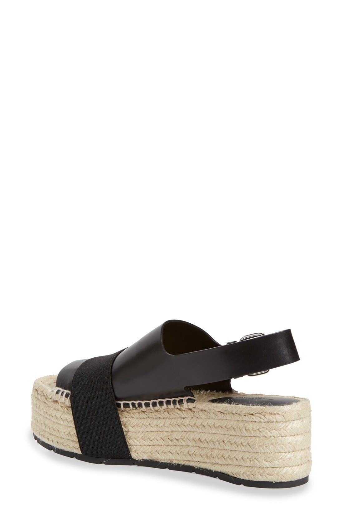 Balenciaga Espadrille Platform Sandal, Alternate, color, 