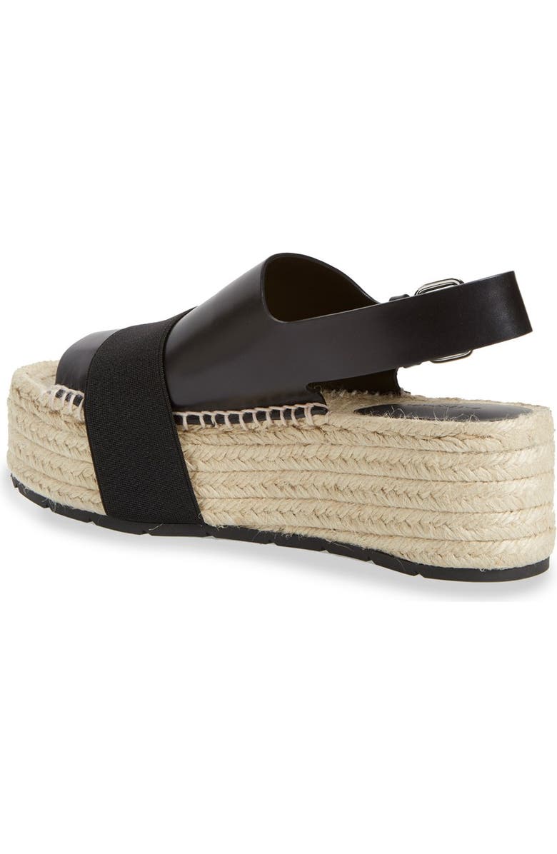 Balenciaga Espadrille Platform Sandal, Alternate, color,