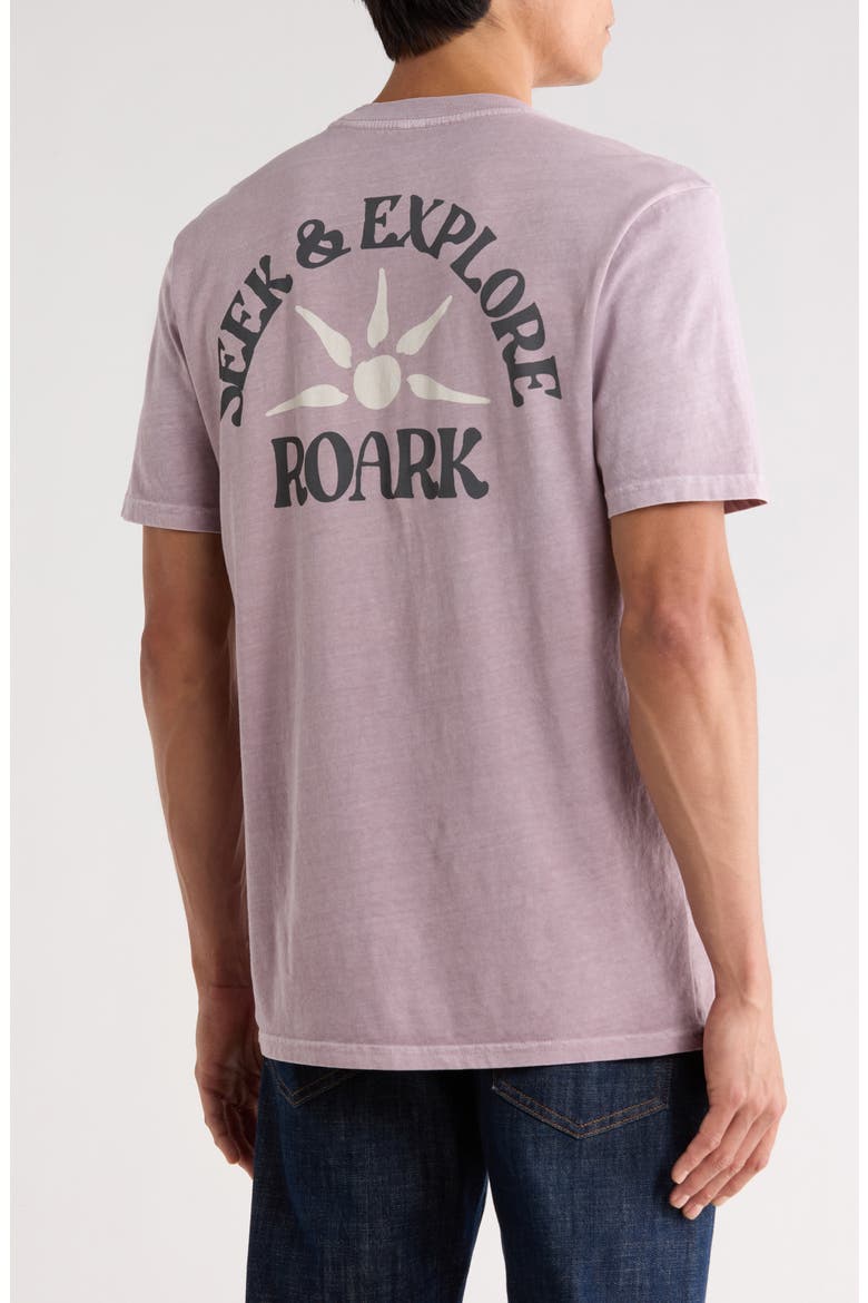 Seek & Explore Cotton Graphic T-Shirt, Alternate, color, DUSTY LILAC