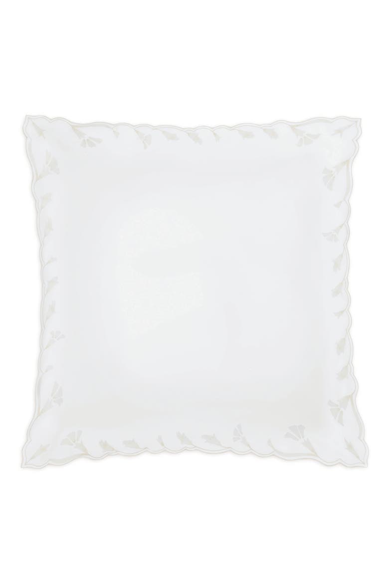 Marcella Egyptian Cotton Pillow Sham, Alternate, color, BONE