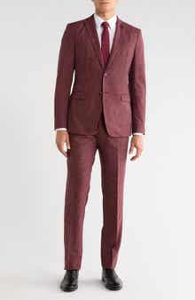 John Varvatos Star USA Solid Wool Blend Suit