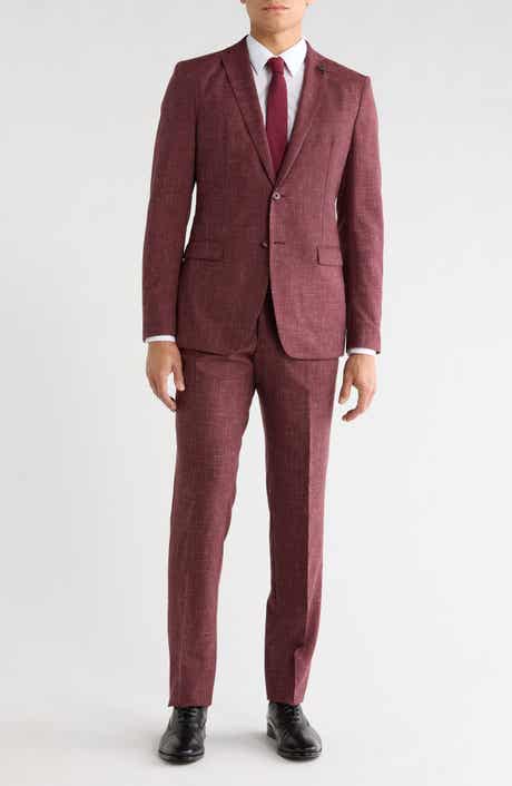 John Varvatos Star USA Solid Wool Blend Suit