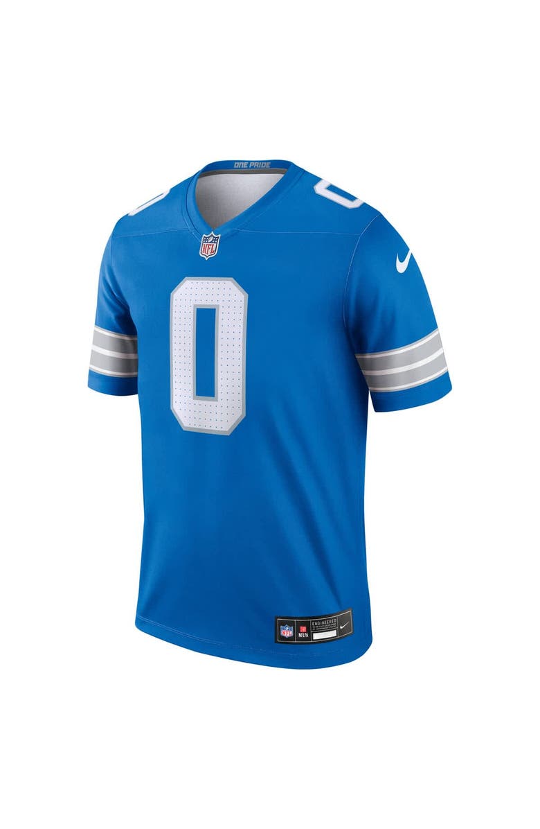 Nike Men's Nike Jahmyr Gibbs Blue Detroit Lions Team Legend Jersey, Alternate, color, Blue