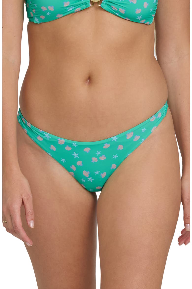 Ship Wrecked Tanga Bikini Bottoms, Main, color, GREEN TROPICS