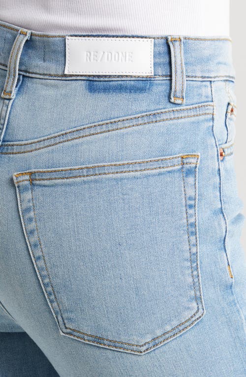 Shop Re/done '70s High Waist Crop Bootcut Jeans In 60s Fade