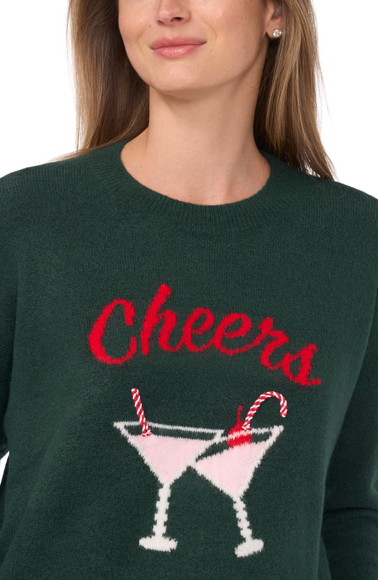 CeCe Cheers Sweater, Alternate, color,
