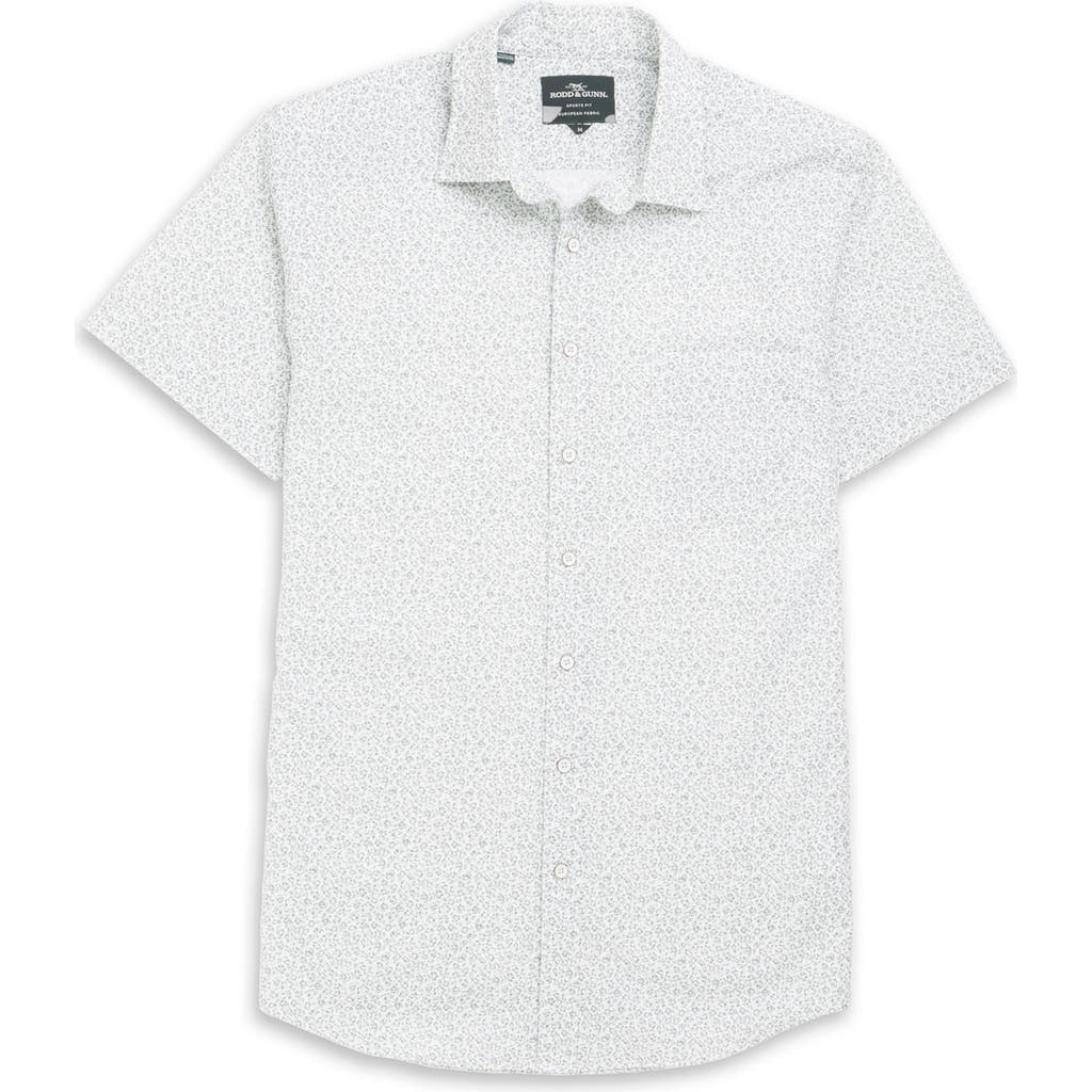 Rodd & Gunn Mathesons Bay Sports Fit Short Sleeve Button-up Shirt In Ivy