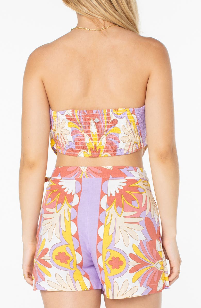 Roxy Wild At Heart Sleeveless Crop Top, Alternate, color, Lilac Breeze