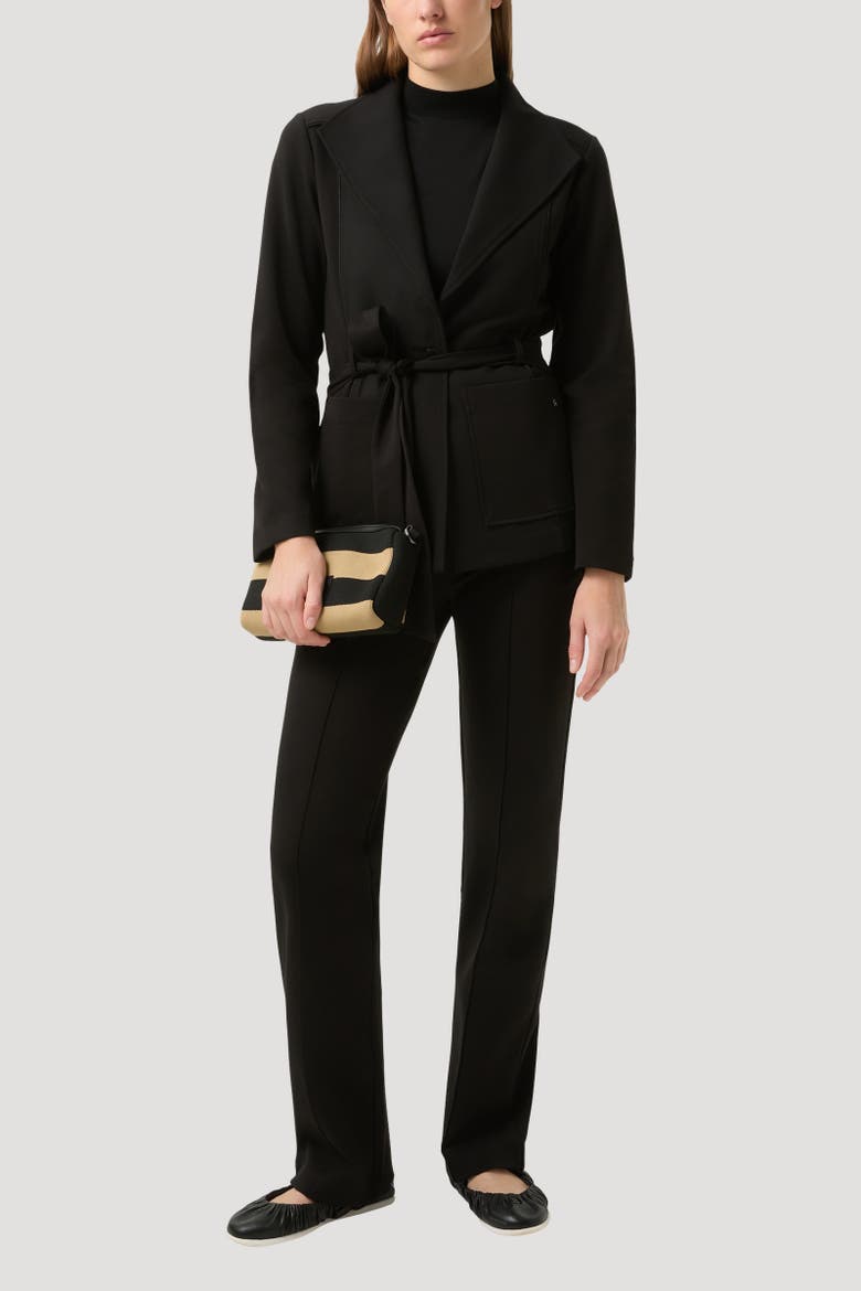 Bella Jersey Pants, Alternate, color, Black